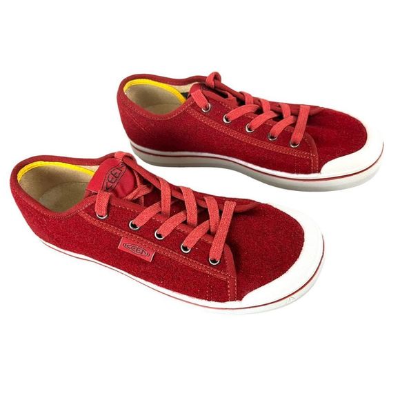 NWOT Keen Elsa Lite Red Felt Vapor Sneakers Size 8 - Picture 3 of 9